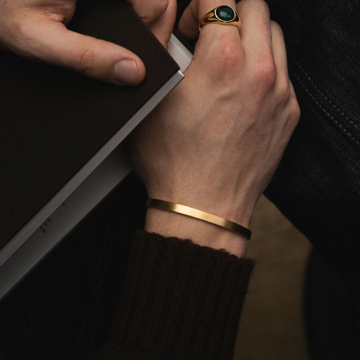 Bruce Bracelet Slim 18K Gold