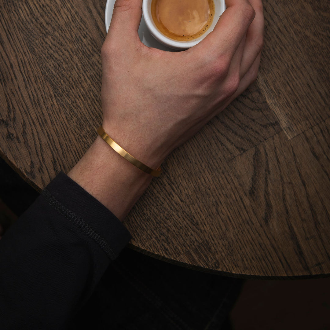 Bruce Bracelet Slim 18K Gold