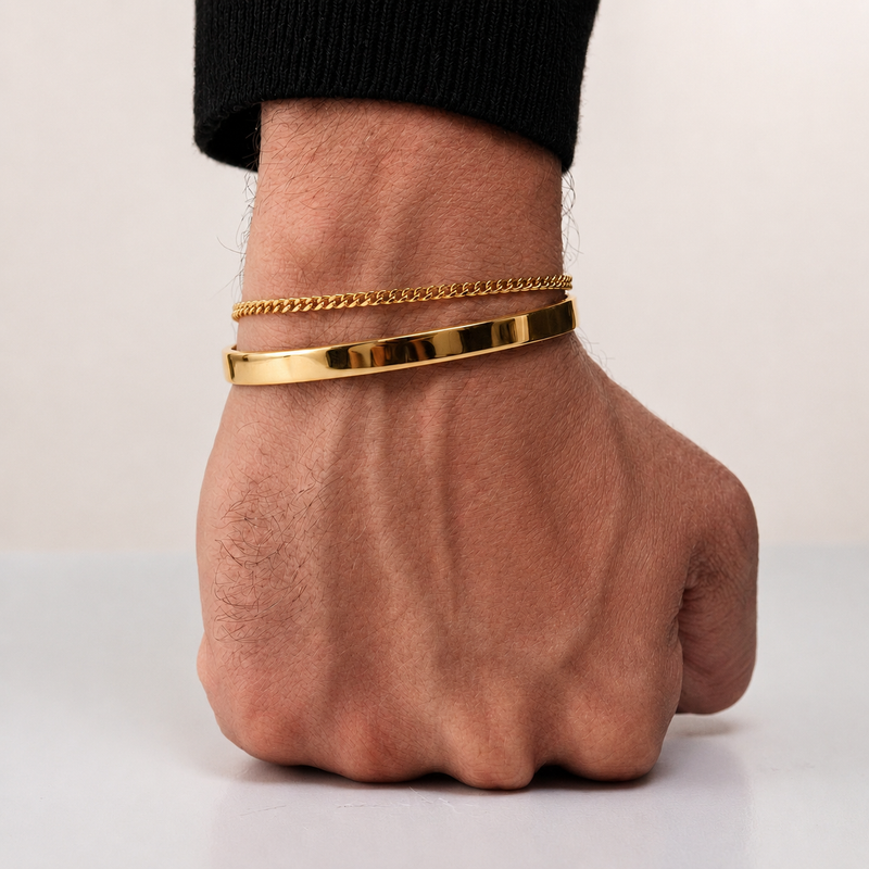 Blair + Curb Set Gold