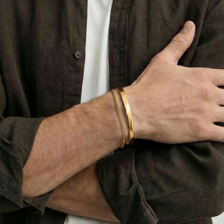 Blair + Curb Set Gold