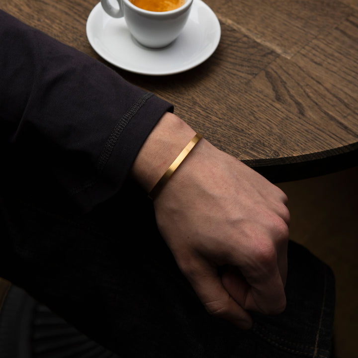 Bruce Bracelet Slim Gold