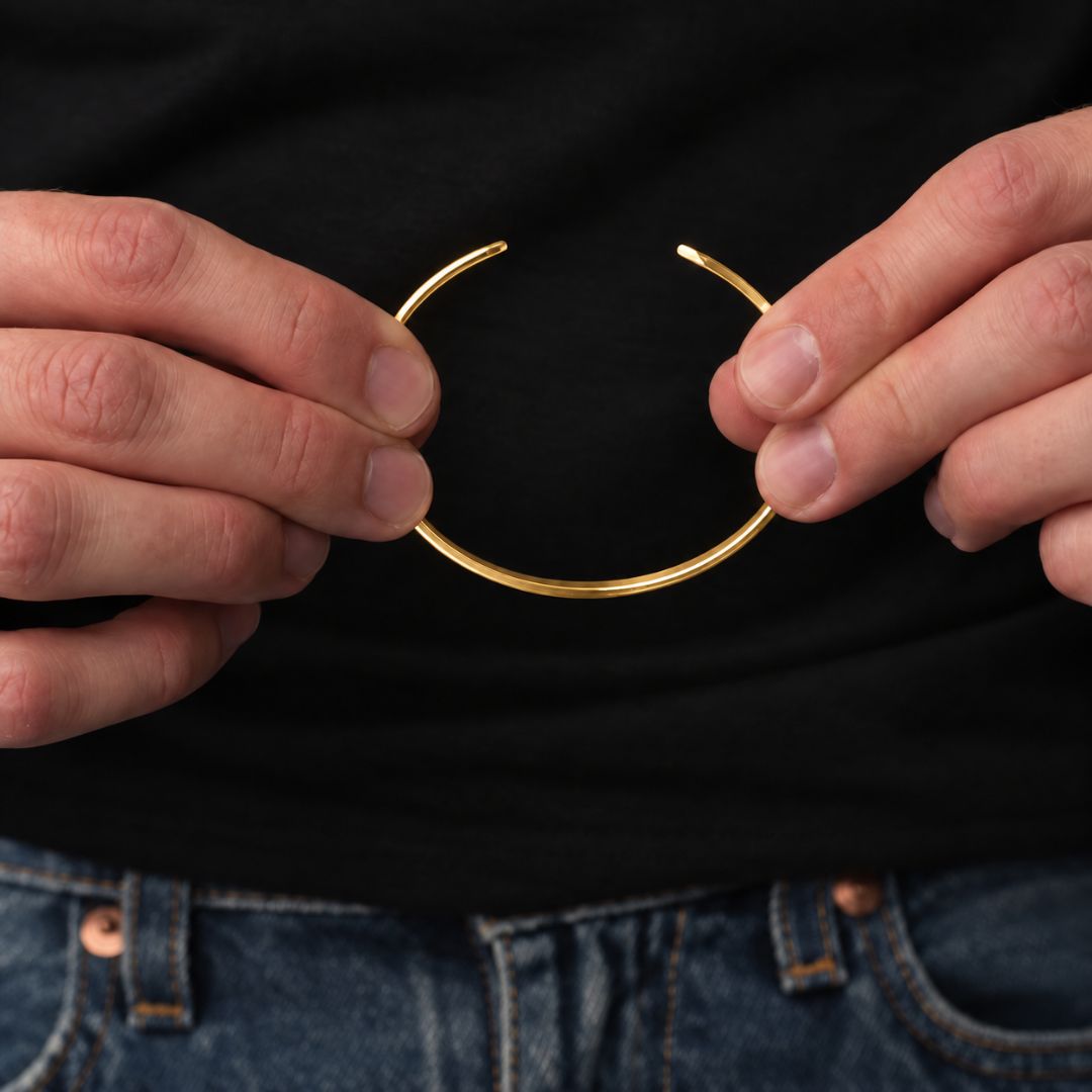 Hobbes Bracelet Slim Gold