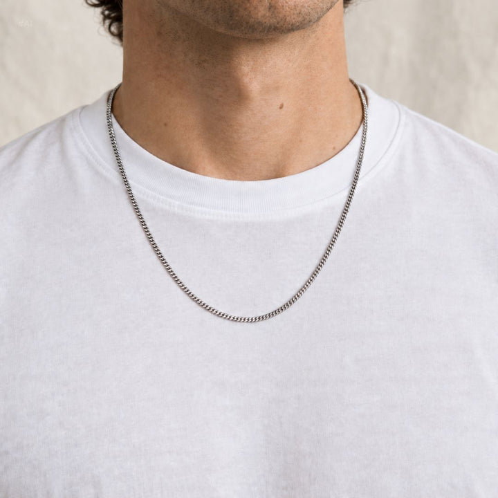 Curb Necklace Slim