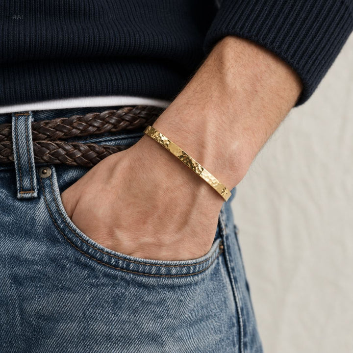 Hobbes Bracelet Slim Gold