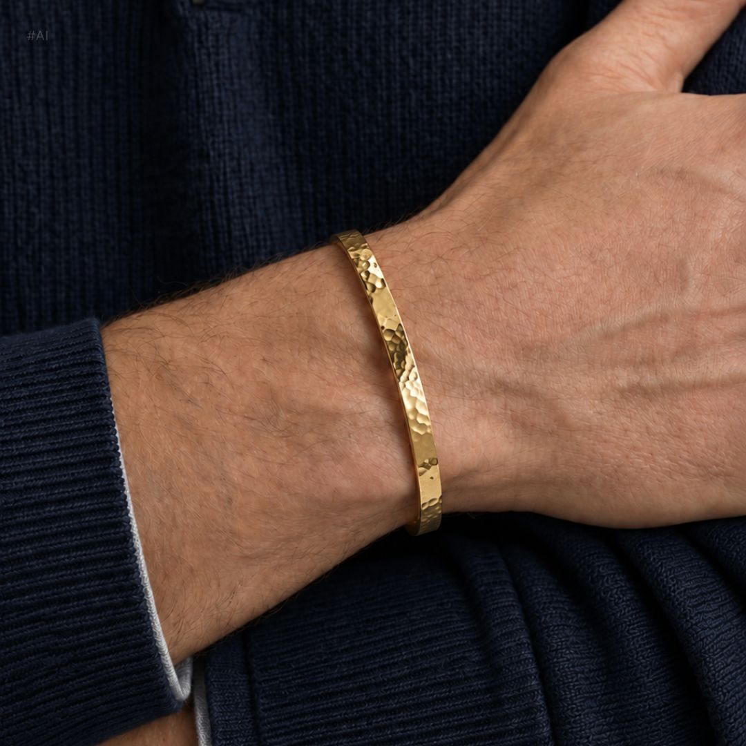 Hobbes Bracelet Slim Gold