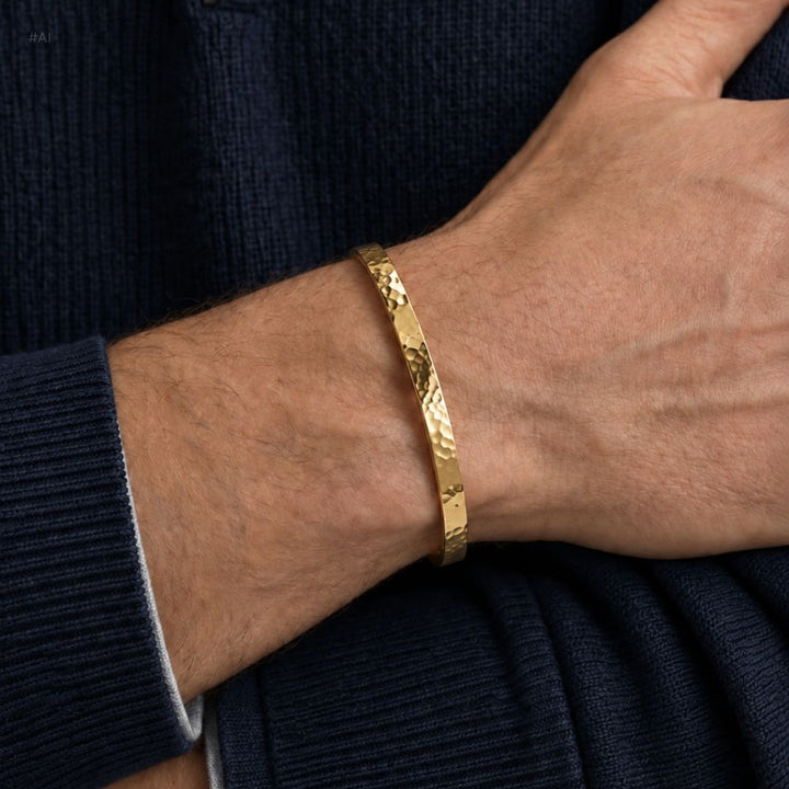 Hobbes Bracelet Slim Gold