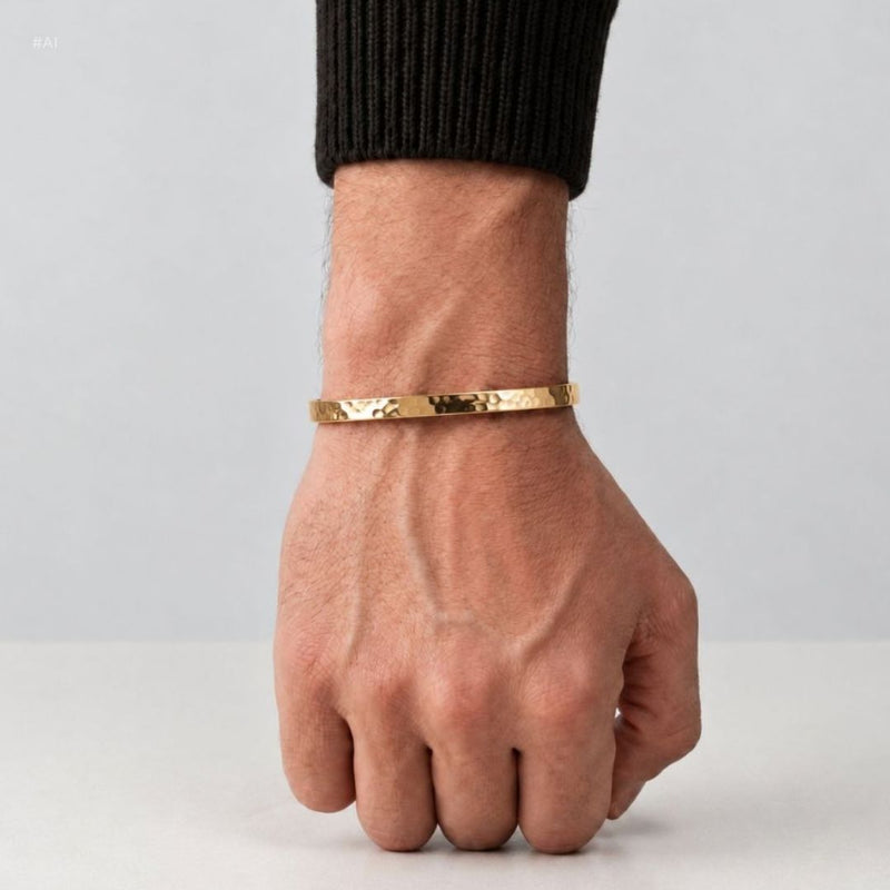 Hobbes Bracelet Slim Gold