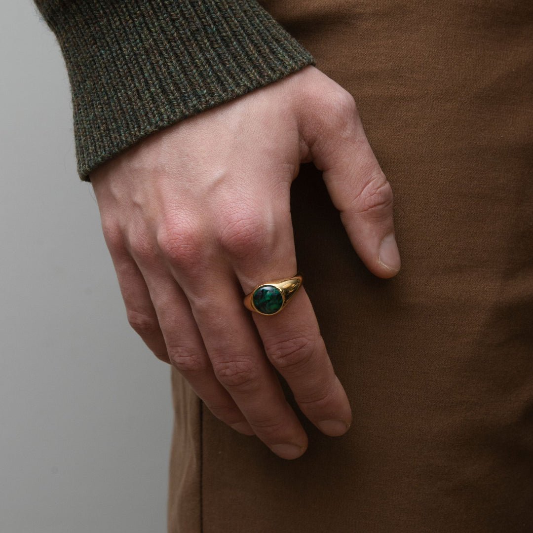 Jude Signet Ring Gold