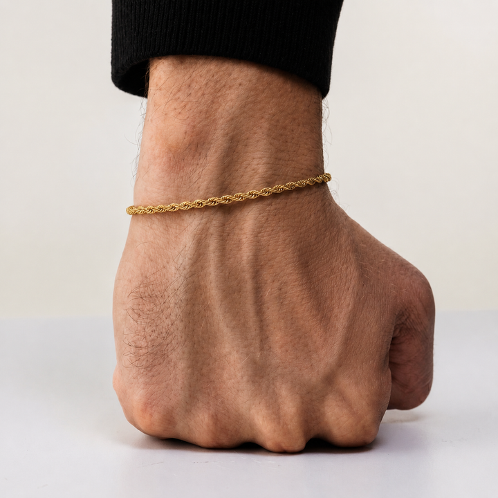 Rope Bracelet Gold