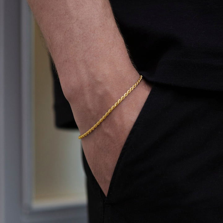 Rope Bracelet Gold