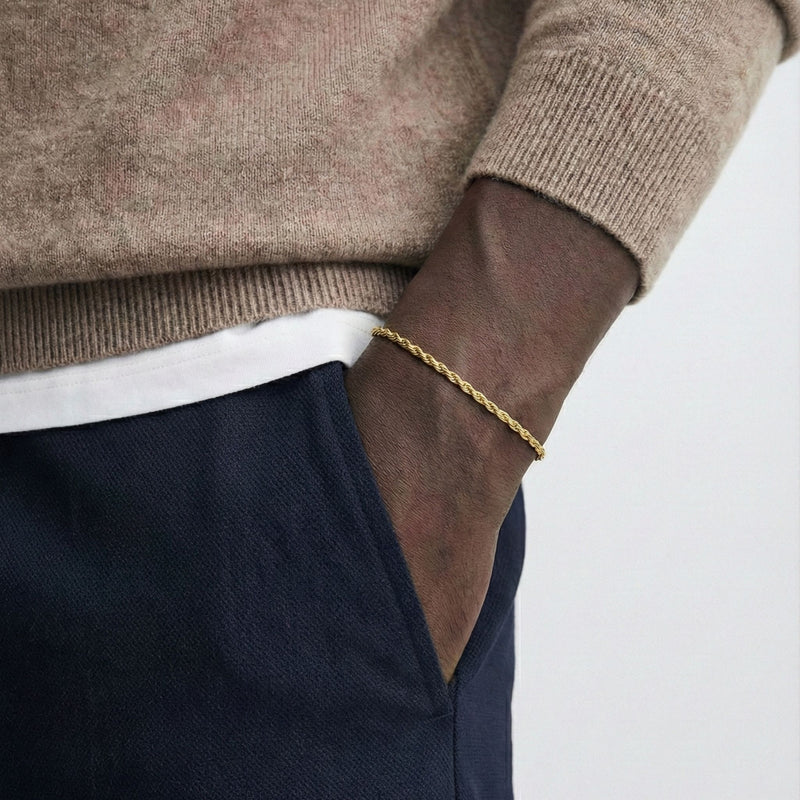 Rope Bracelet Gold