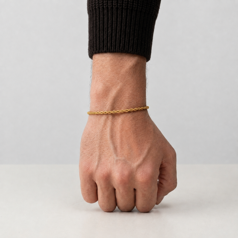 Rope Bracelet Gold