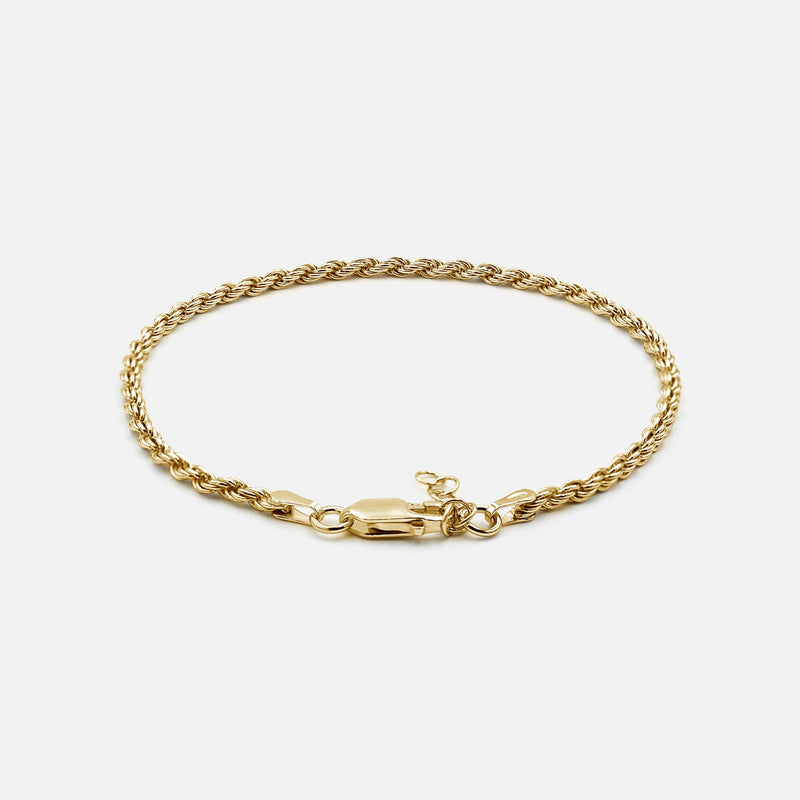 Rope Bracelet Gold