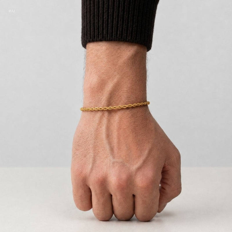 Rope Bracelet Gold