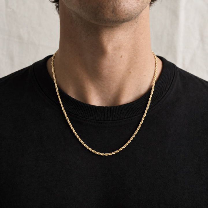 Rope Necklace Gold
