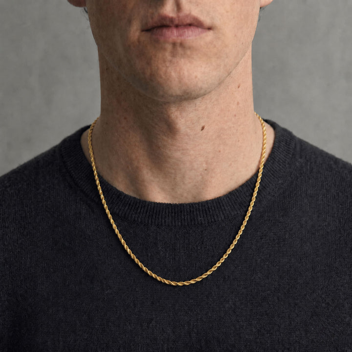 Rope Necklace Gold