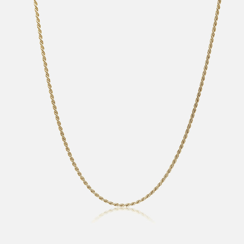 Rope Necklace Gold