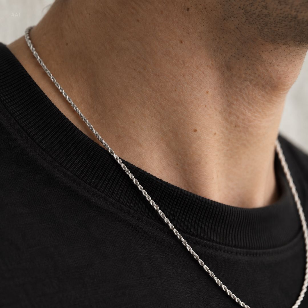 Rope Necklace Thin